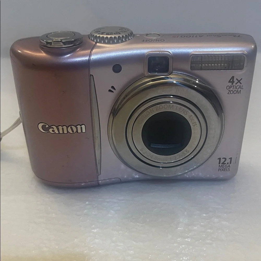 Canon powerShot A1000 IS 12.1MP 4x Optical zoom Digital Camera image stabilizer